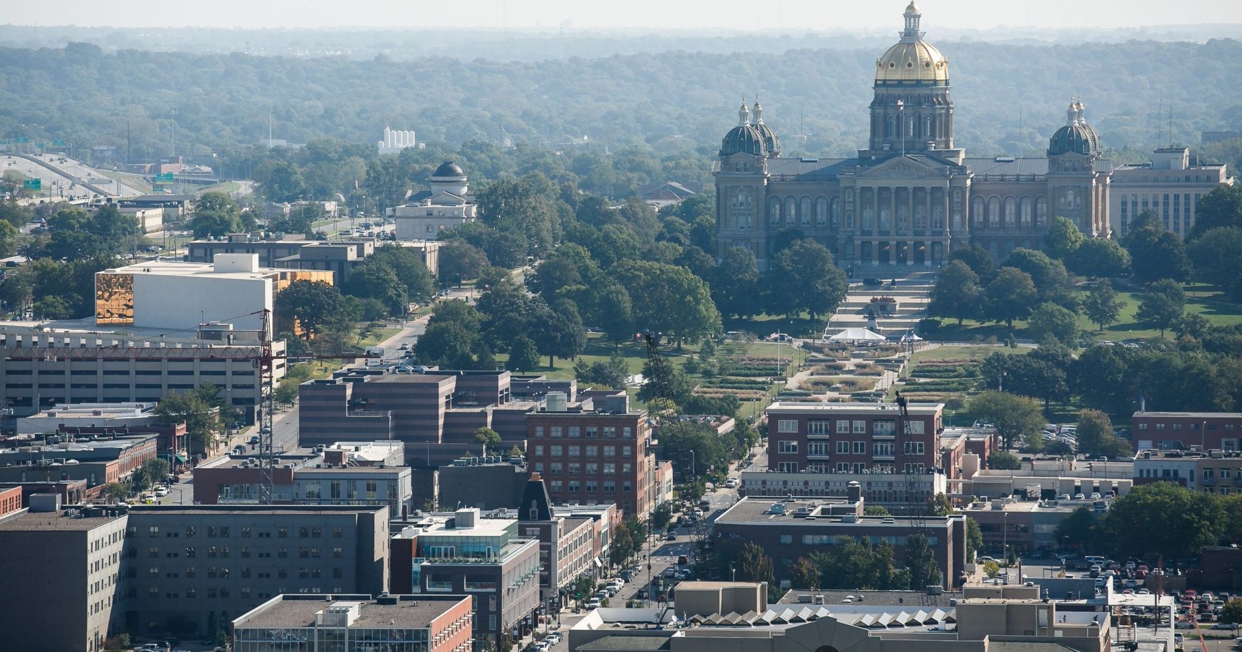 Des Moines panorama.