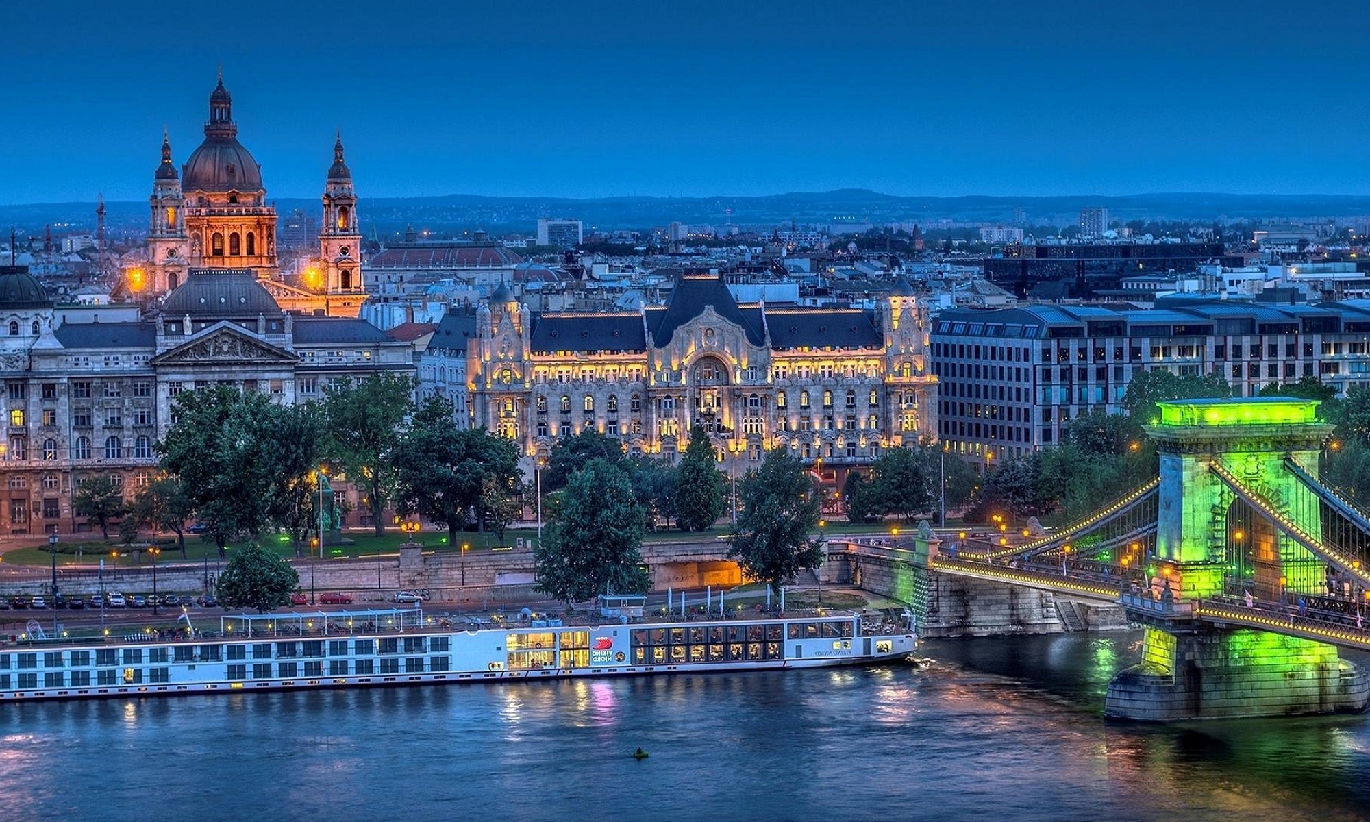 Vienna city panorama.