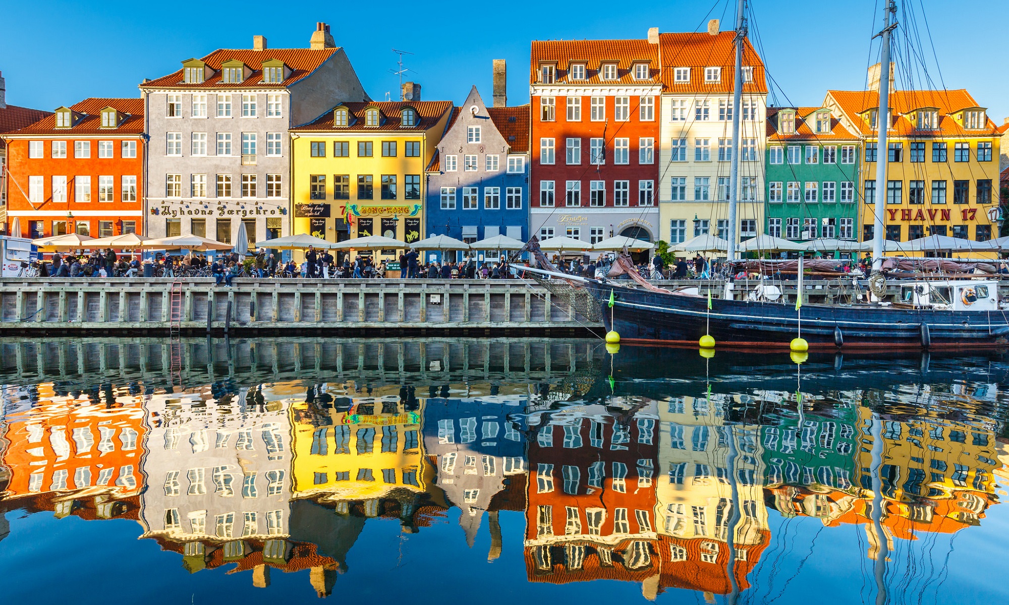 Copenhagen city canal.