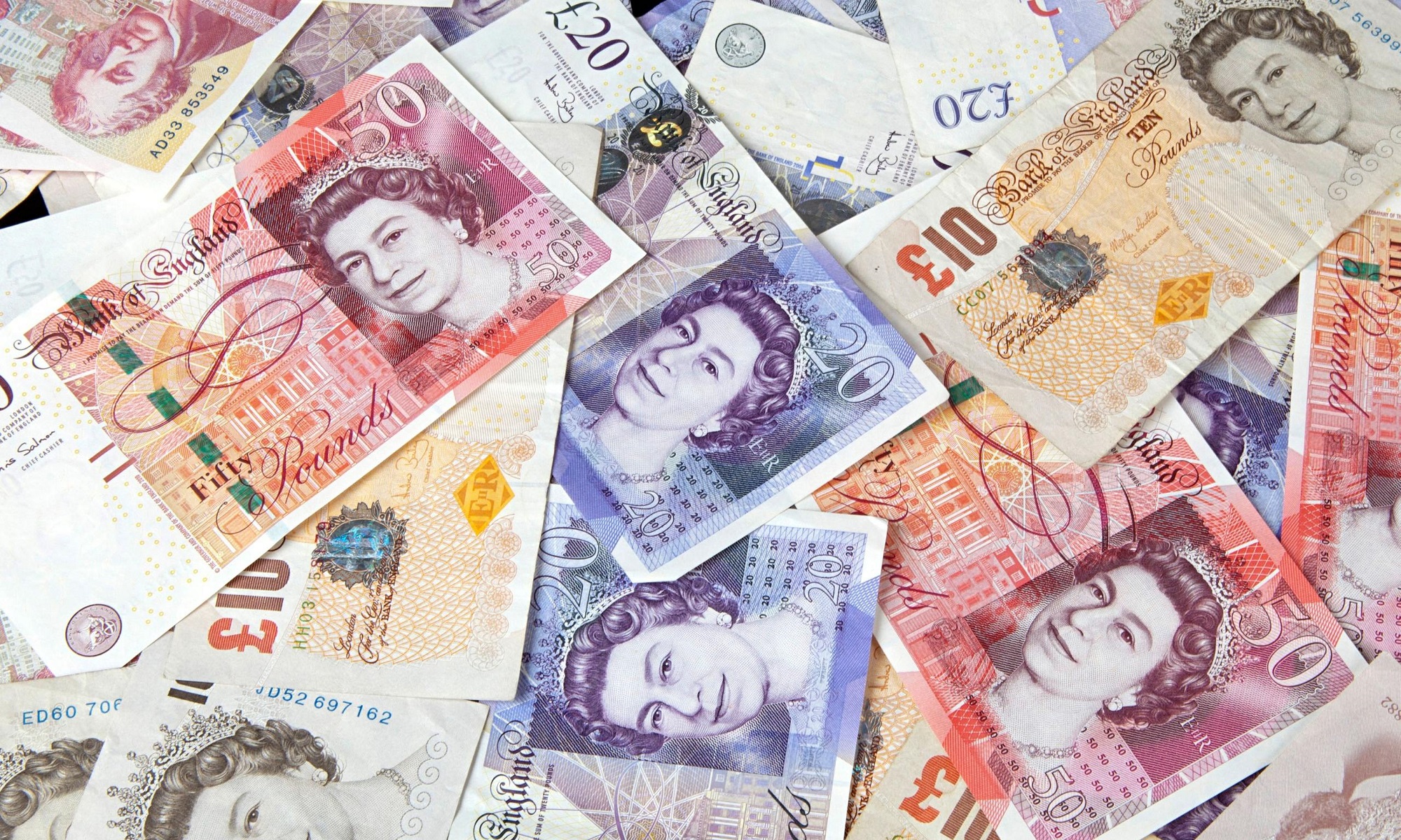 British Pound banknotes