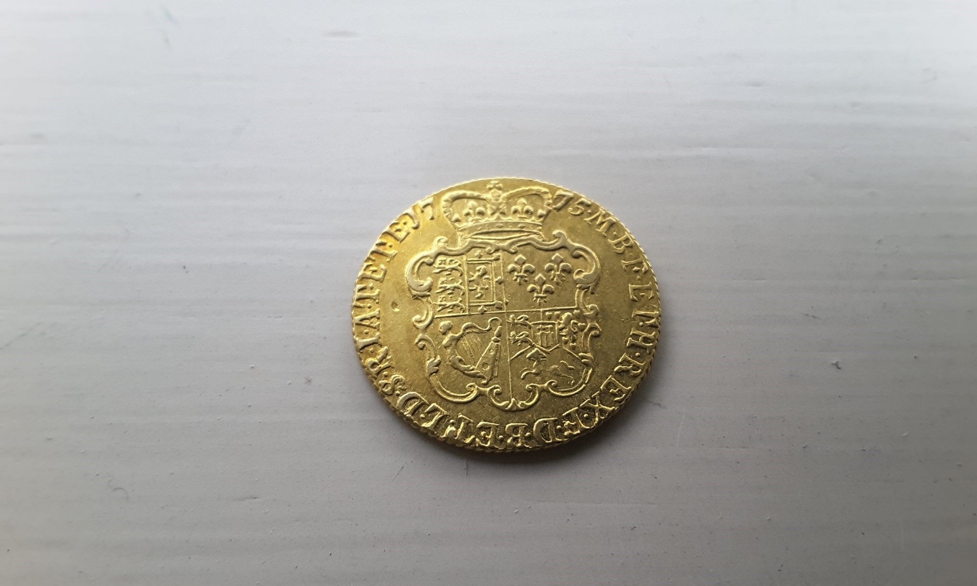 British Gold Guinea coin