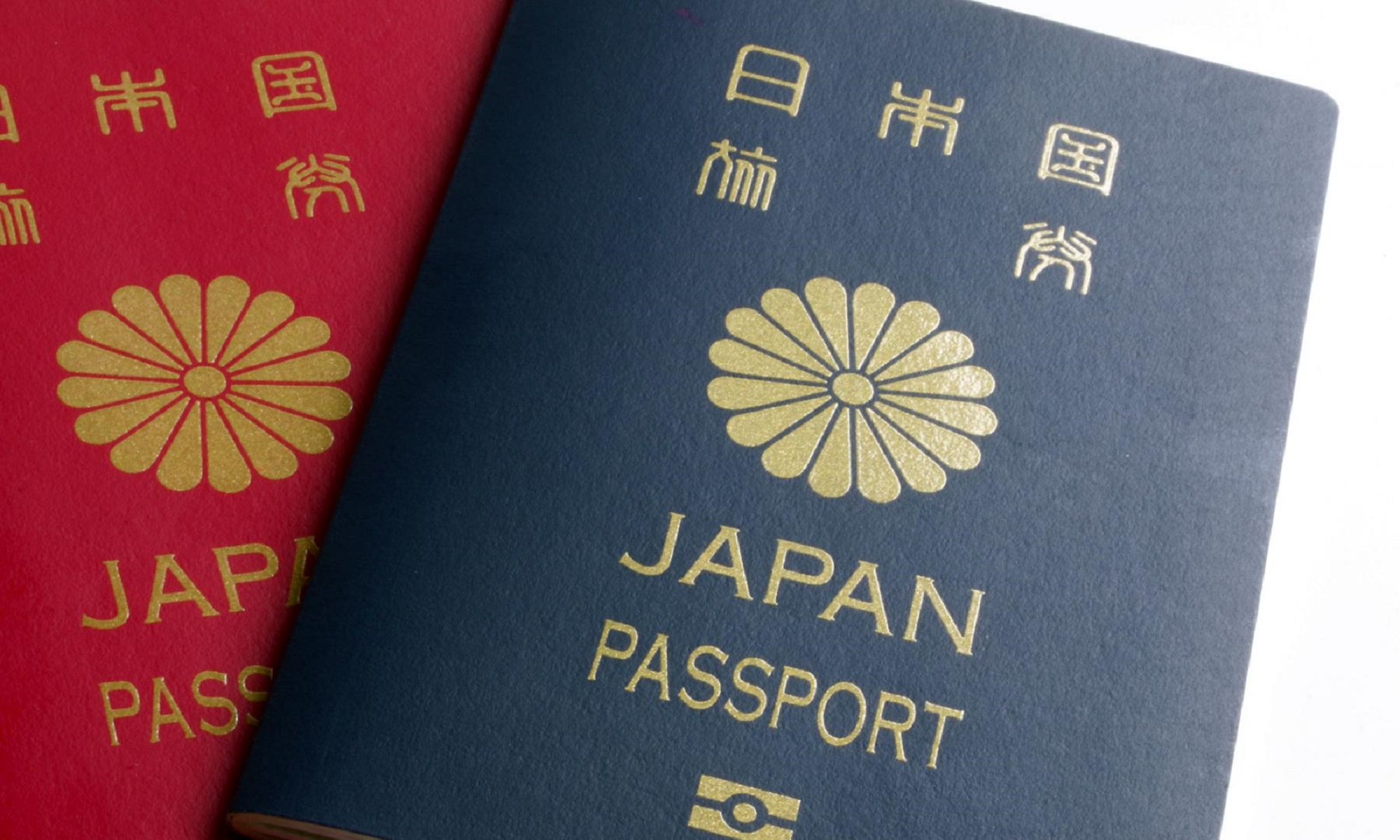 Japanese passports.