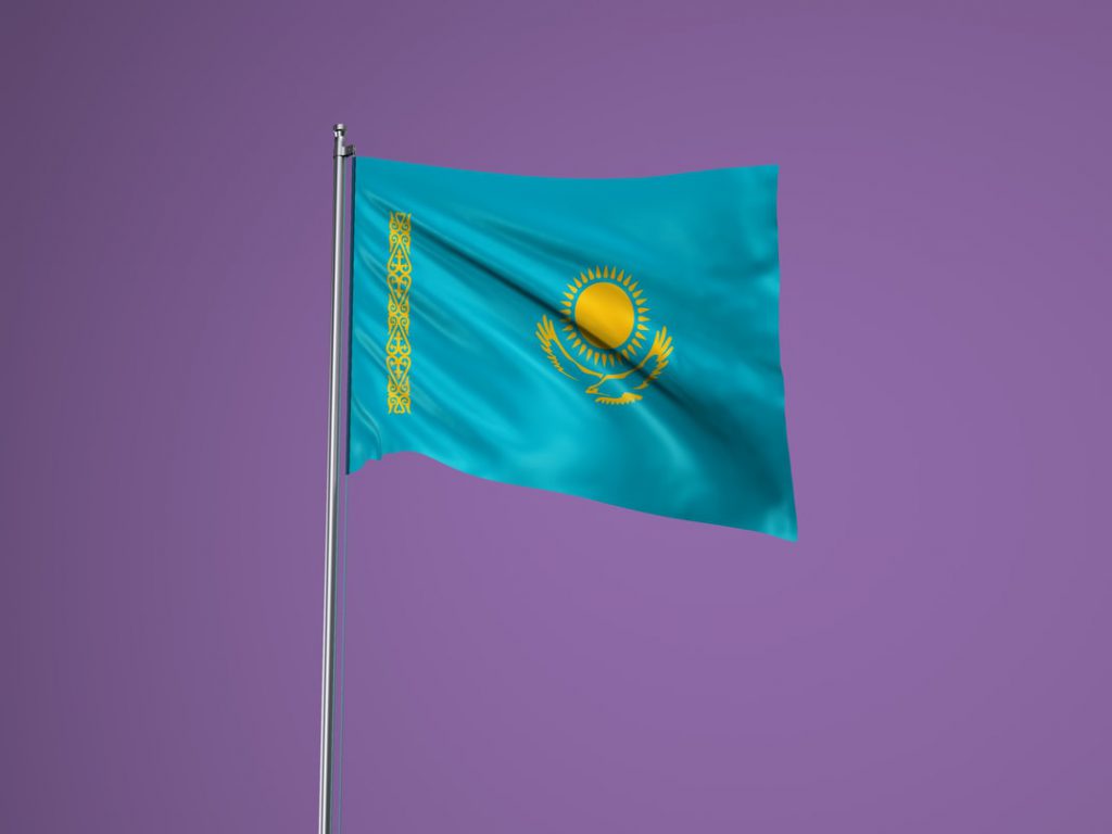 Flag of Kazakhstan